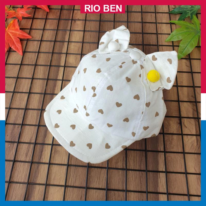 Nón vải mềm thời trang cho bé nhỏ từ 1-3 tuổi RBN116