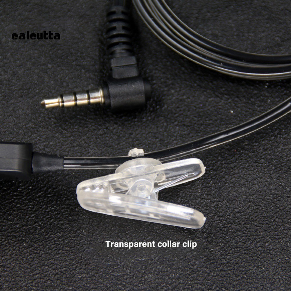 Dây tai nghe điện đàm Xiao-mi có kẹp giắc cắm 3.5mm tiện dụng cho hoạt động ngoài trời