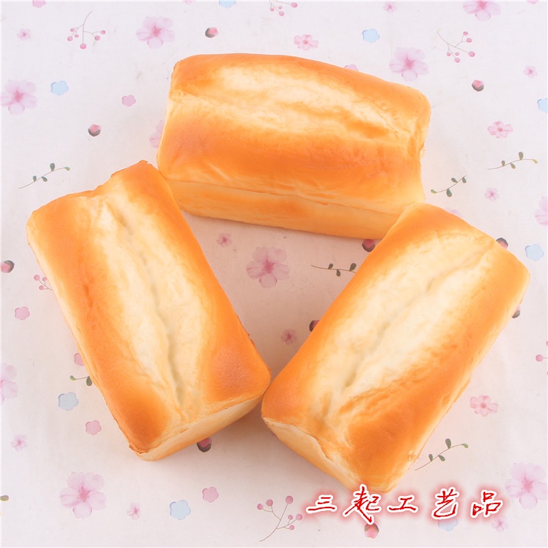 Squishy Lớn JUMBO Hình bánh mỳ bông lan chữ nhật Đồ Chơi Xốp Giảm Stress Hình mềm mịn dễ Thương đàn hồi Cho Bé
