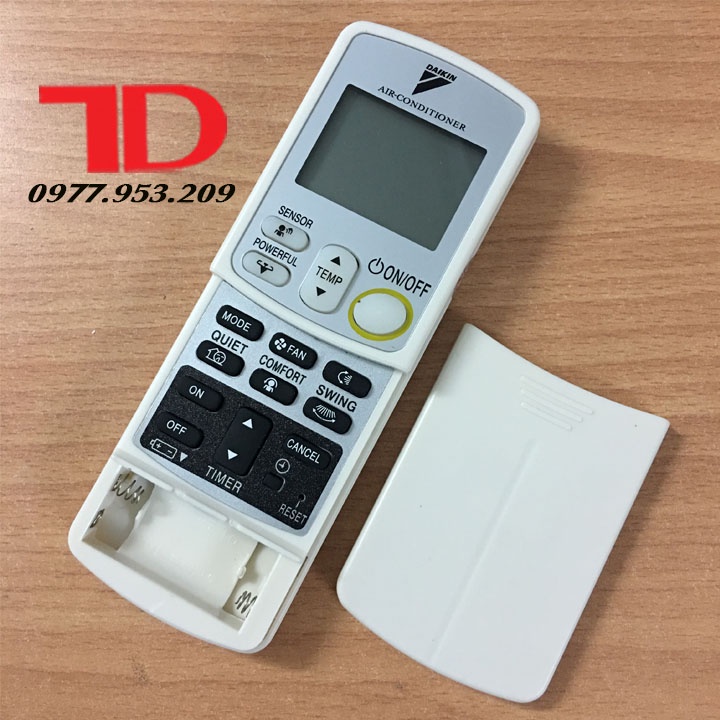 Remote máy lạnh điều khiển dành cho máy lạnh Daikin 2 chiều - Điện Lạnh Thuận Dung
