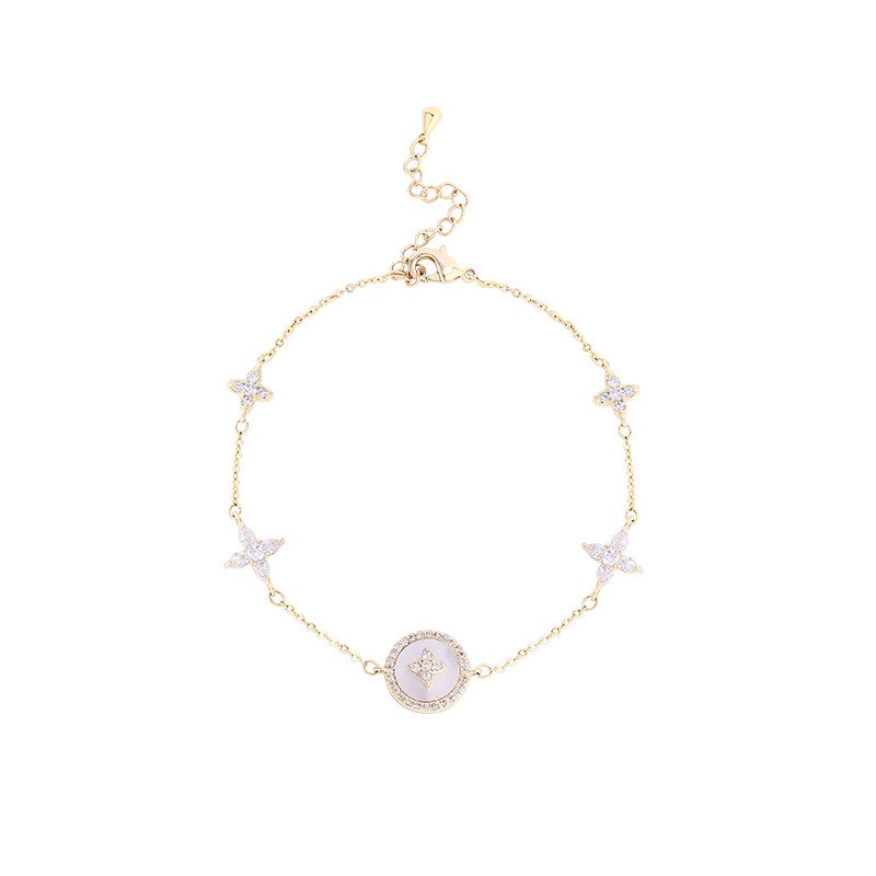 Vòng Tay Đính Ngọc Trai Giả Hình Trăng Sao Và Trái Tim Thời Trang 2021 | BigBuy360 - bigbuy360.vn