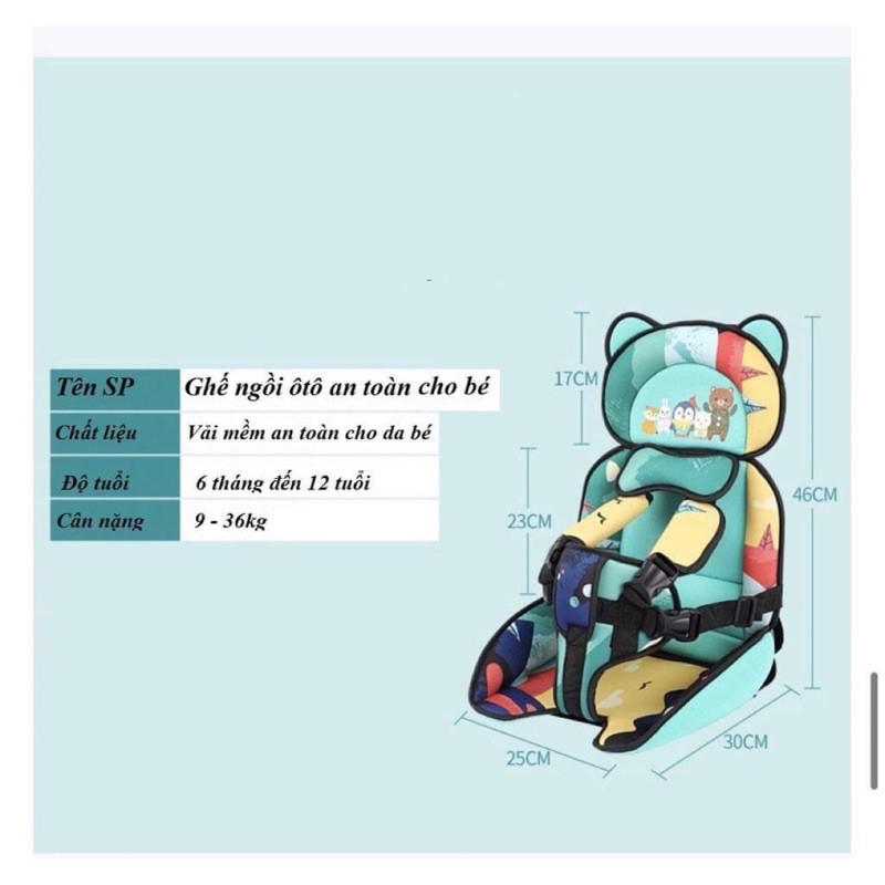 GHẾ NGỒI OTO CHO BÉ