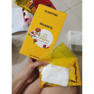 Bộ Kem và Tắm Collagen X3 Cho Da và Body - Mẫu Mới