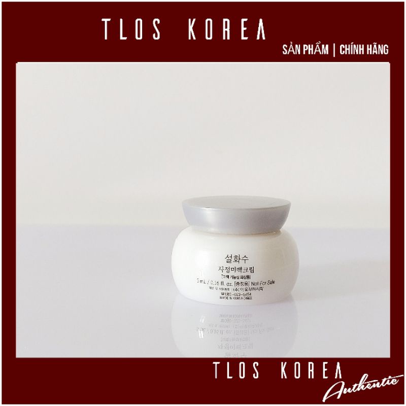 [Date 2023] KEM DƯỠNG TRẮNG BẠCH SÂM SULWHASOO SNOWISE BRIGHTENING CREAM 5ML