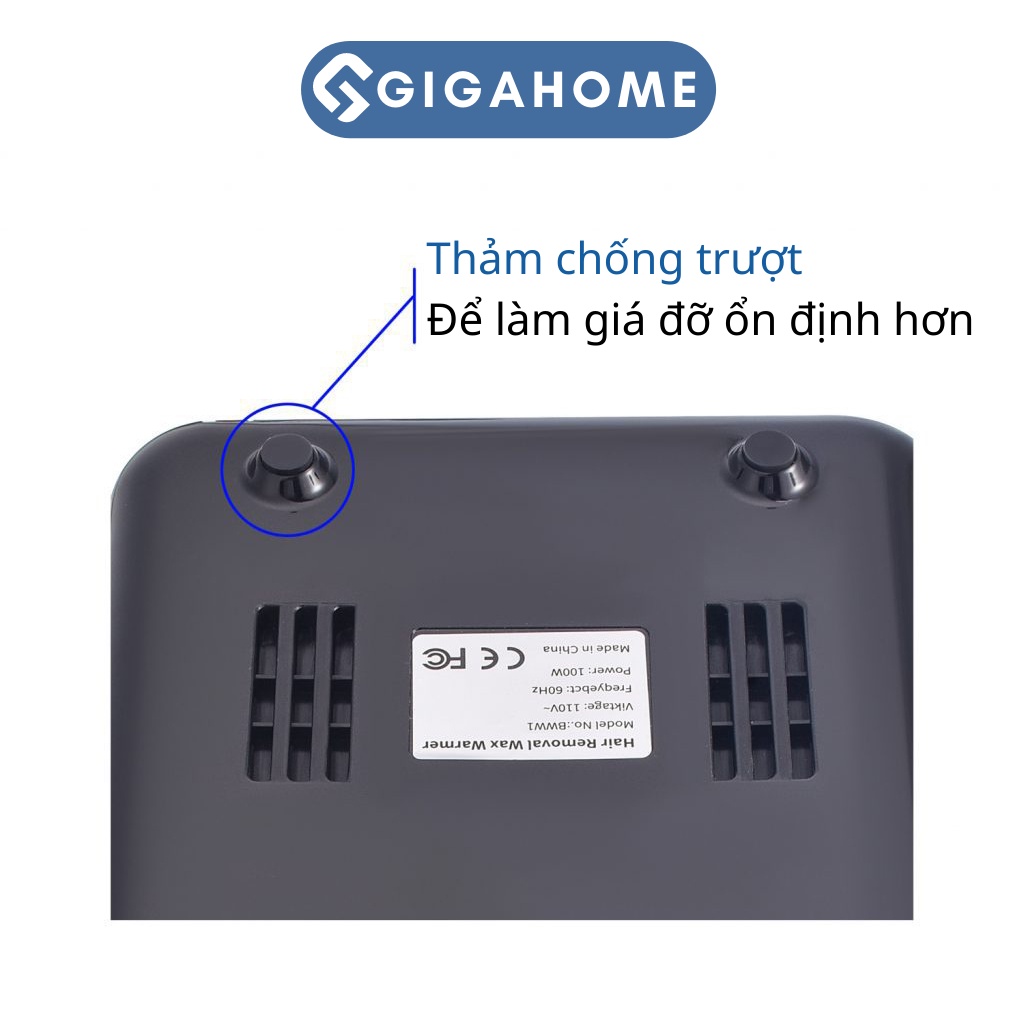 Nồi Nấu Sáp Tẩy Lông Chống Dính GIGAHOME Cao Cấp 1001