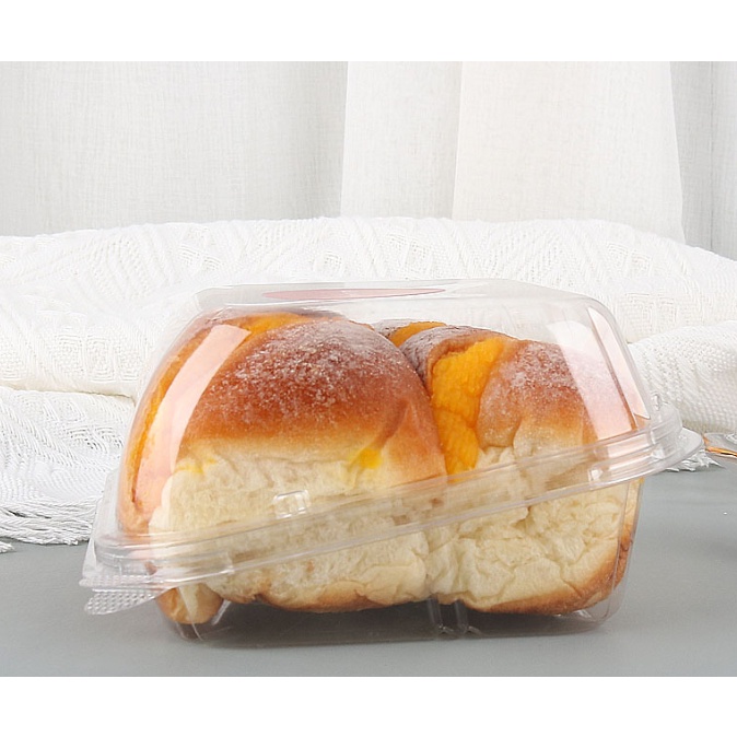 50 Hộp bánh vuông kiểu trong suốt dễ thương kute
