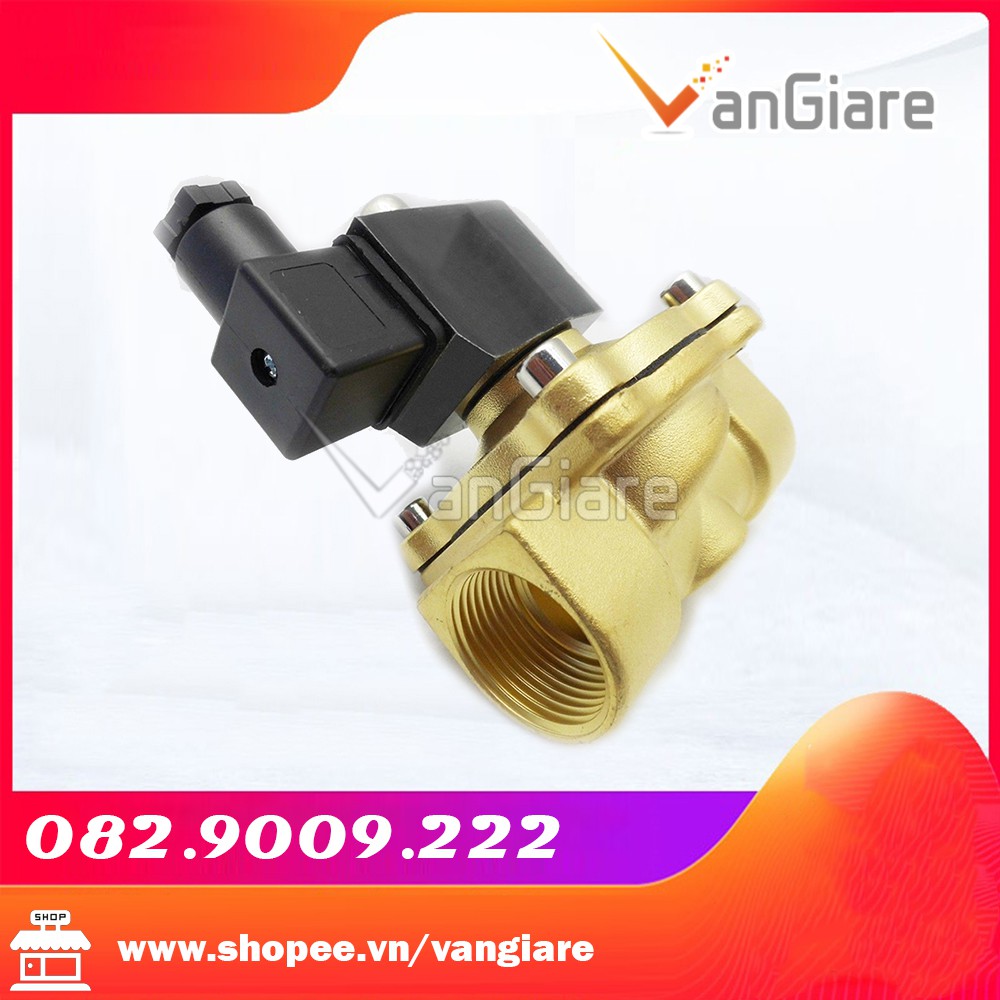 Van điện từ 21mm, coil đúc chống nước, ngậm điện lâu