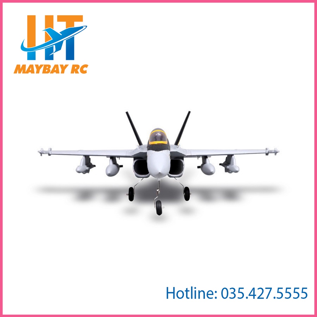 Máy Bay Điều Khiển F18 FMS Phiên Bản V2 PNP