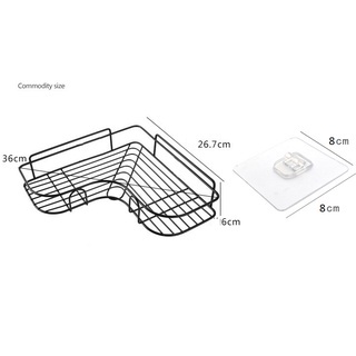 Kệ Sắt Dán Góc Tường Nhà Tắm Siêu Chắc