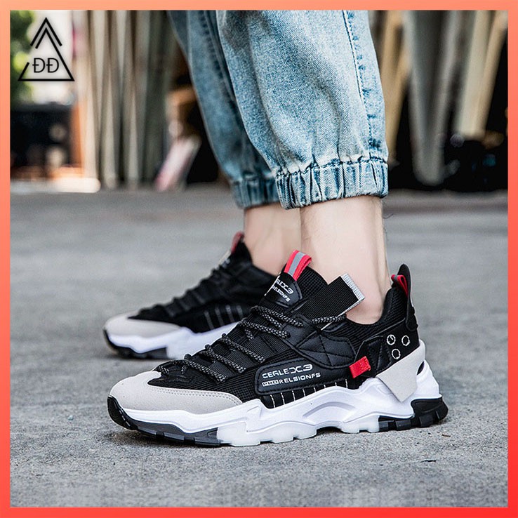 Giày sneaker đen nam [FREESHIP] D776 shop Địch Địch chuyên giày nam đẹp | BigBuy360 - bigbuy360.vn