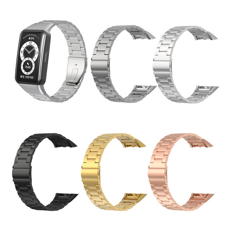 Dây Đeo Inox Cho Đồng Hồ Thông Minh huawei band 6 huawei band6