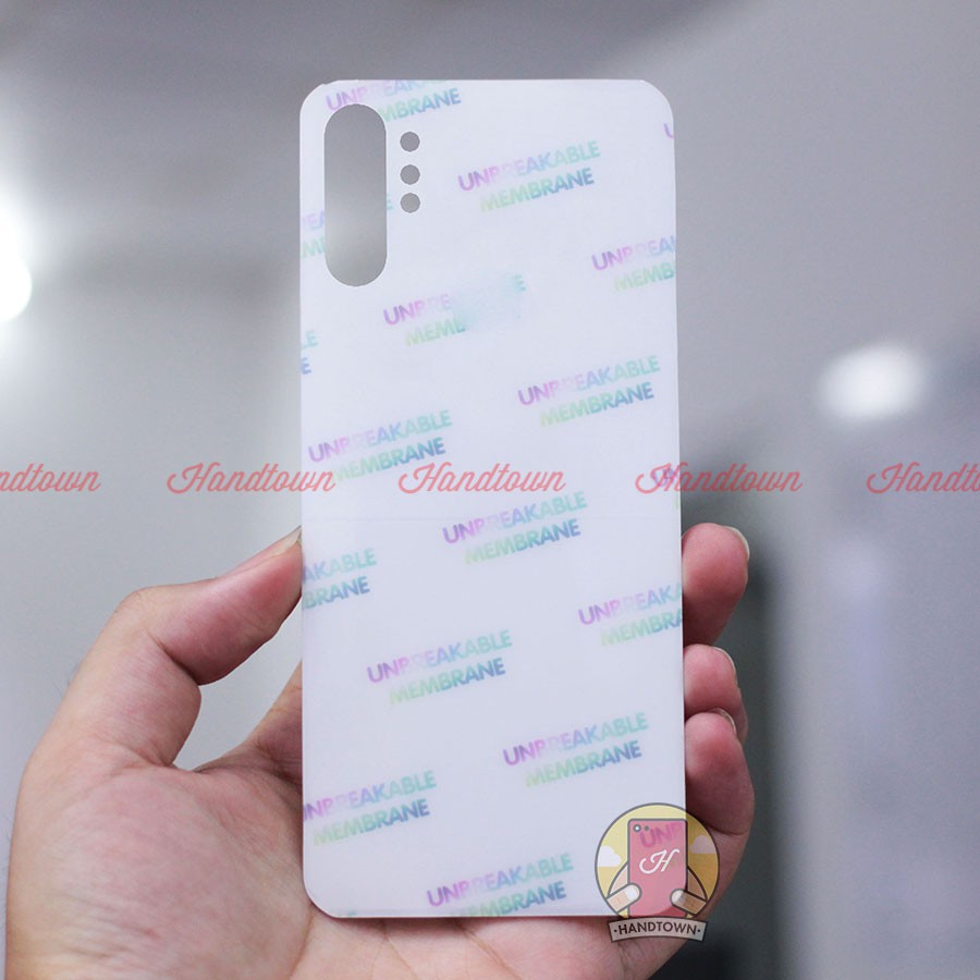 Dán Ppf Mặt Lưng Samsung Galaxy Note 20 / Note 20 5G / Note 20 Ultra/ Note 20 Ultra 5G Hiệu Ứng Cầu Vồng Không Full Viền