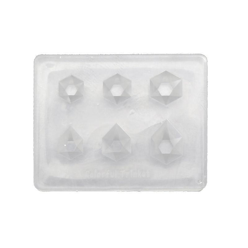 Khuôn silicon sơn in mẫu đá quý pha lê nổi 3D làm móng tay nghệ thuật