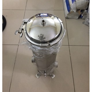Phin lọc inox chứa 5 lõi lọc 20inch , cốc lọc 20inch