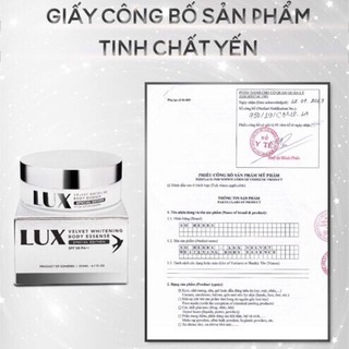 Kem body Lux soherbs chứa tinh chất yến 200gr
