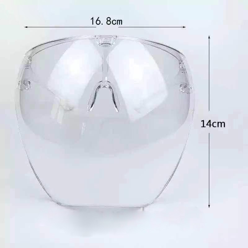 (Hàng Mới Về) Mặt Nạ Mắt Cỡ Lớn Che Toàn Khuôn Mặt Chất Liệu Acrylic