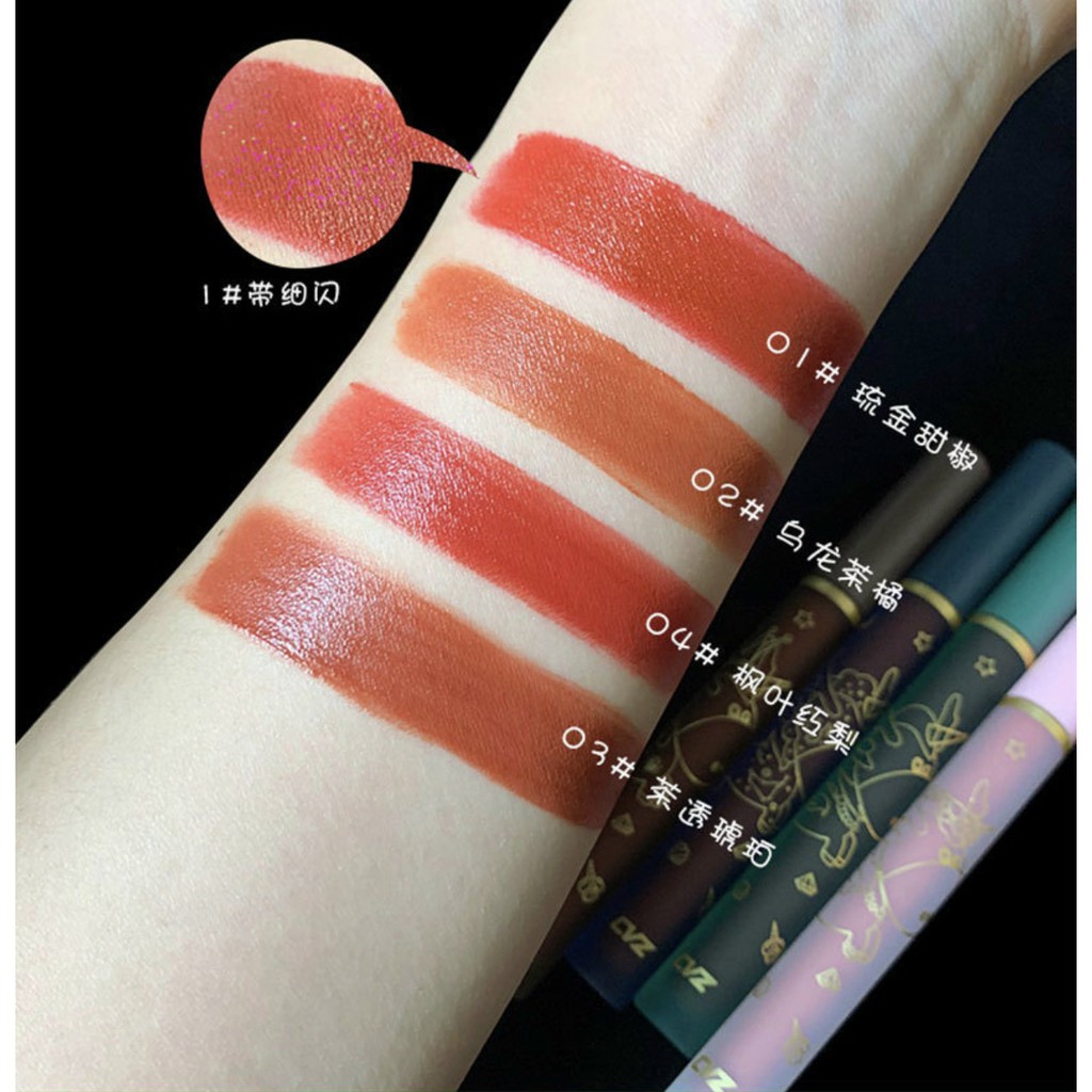 Set son 4 cây Best Cool Tint CVZ thiết kế siêu xinh 💄