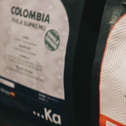 Cà phê Arabica COLOMBIA pha Espresso, Cà phê Specialty cao cấp Hương hoa trắng Body dày dặn Hậu vị ngọt kéo dài gói 250g