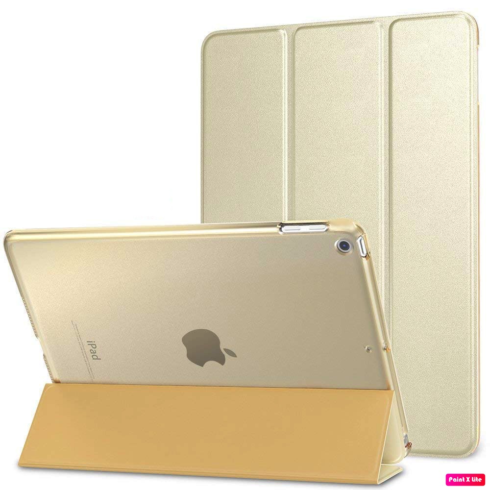 Bao da tắt mở màn hình cho  iPad 9.7" New 2017/ Ipad Air / Ipad Air2 / Ipad Mini 123/ Mini 4 - màu gold | BigBuy360 - bigbuy360.vn