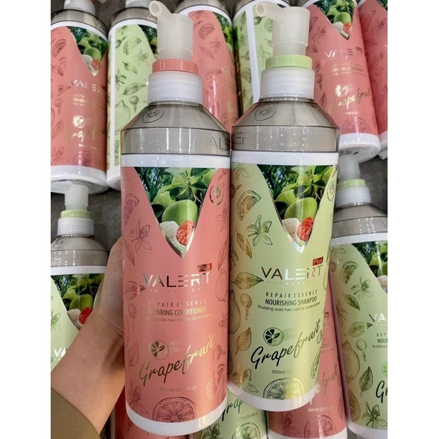 Cặp Dầu Gội Xả Bưởi Grapefruit Plus 850ML - Giảm Rụng Tóc, Phục Hồi Tóc Khô Xơ, Hư Tổn