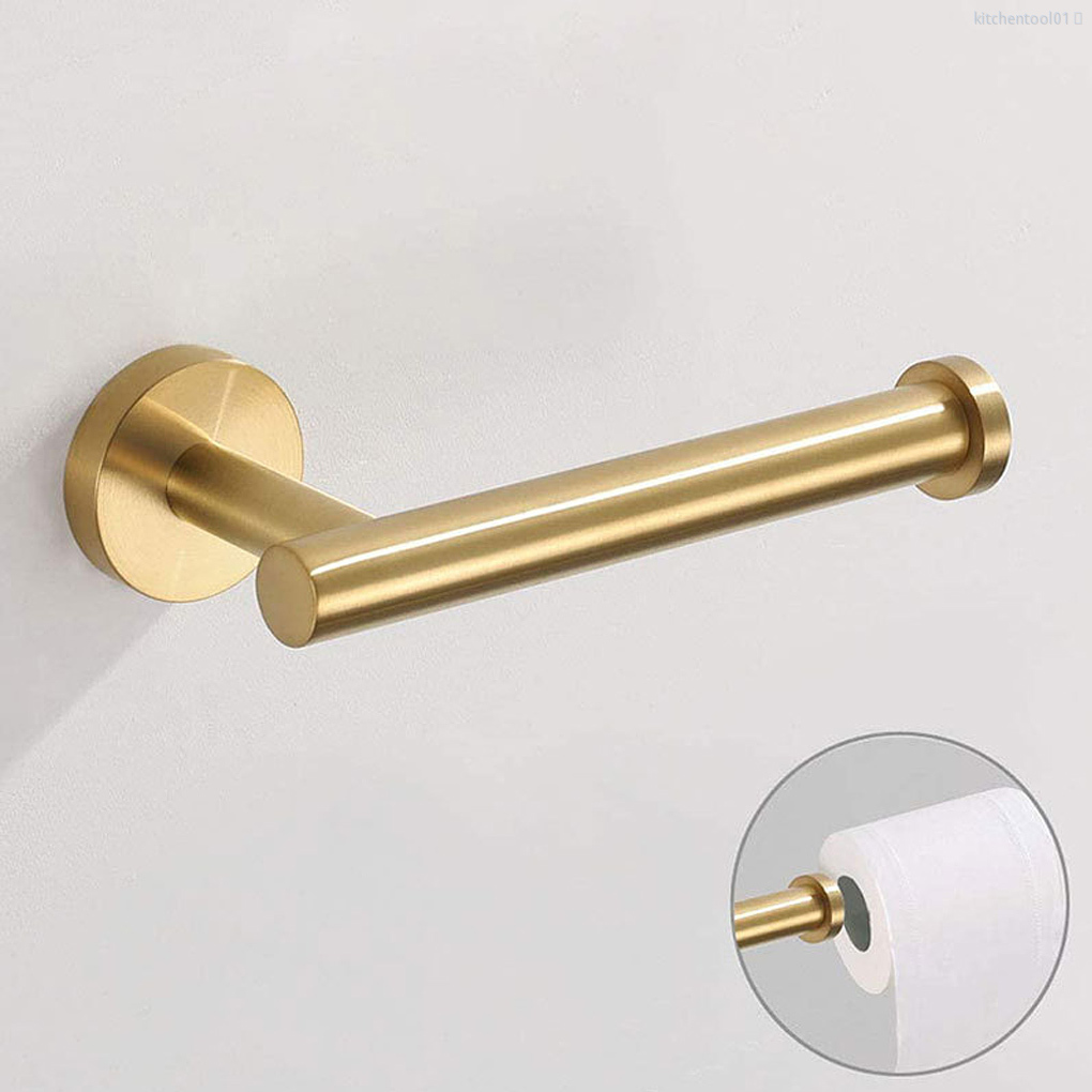 Giá Treo Cuộn Giấy Vệ Sinh Gắn Tường Chất Liệu Thép Không Gỉ Tiện Dụng Cho Nhà Bếp / Phòng Tắm / Bếp | BigBuy360 - bigbuy360.vn