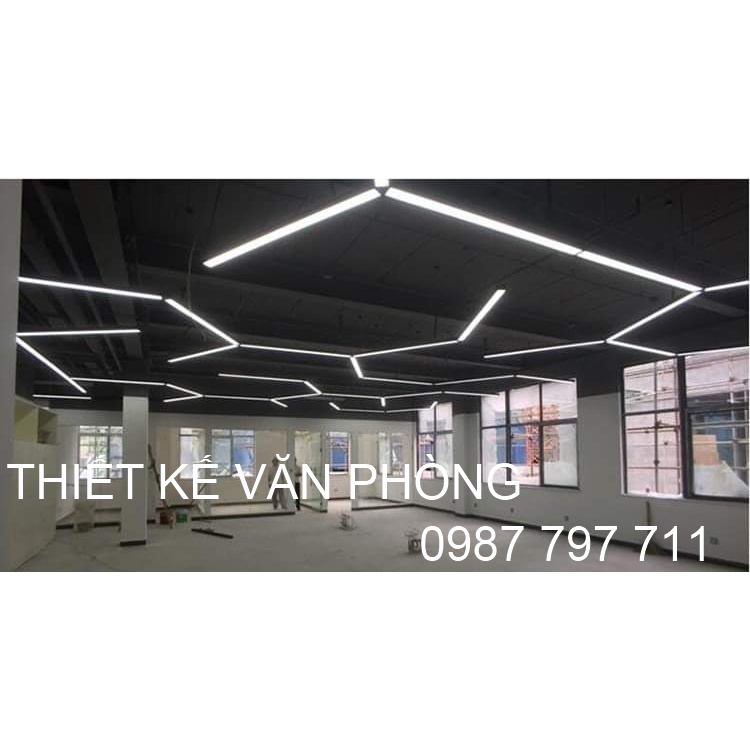 ĐÈN THANH TREO THẢ 1m2 - LINEAR - VĂN PHÒNG - SHOP - DECOR 200mm và 300mm
