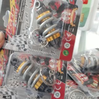 Móc khóa hình phuộc xe(màu ngẫu nhiên)