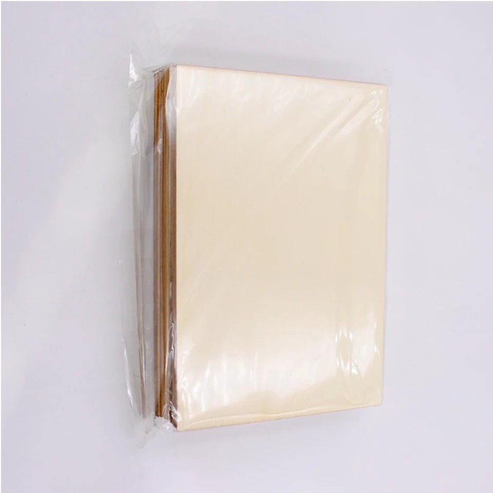 Gỗ Ván Ép Nhập Khẩu Plywood 4mm Trắng 2 Mặt Dùng Làm Tranh Gỗ,Mô Hình Cắt Laser Khổ 30x20Cm