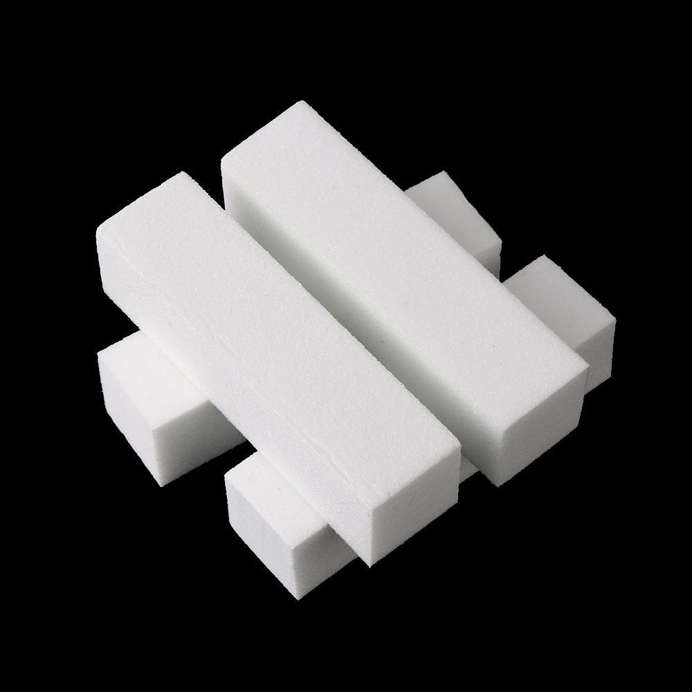 Set 10 Khối Đánh Bóng Móng Tay Màu Trắng