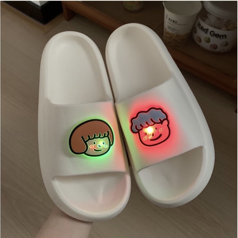 Dép nam nữ có đèn nháy unisex D02