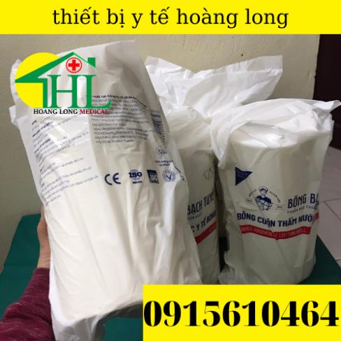 Bông Cuộn 1kg Bông Y Tế Bạch Tuyết