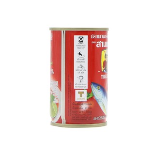 Cá nục sốt cà 3 Cô Gái 155g a