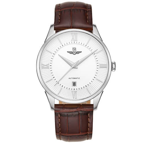 Đồng hồ SRWatch Nam Dây da - Automatic (Cơ/Tự động) - SG8884.4102AT - Kính chống trầy