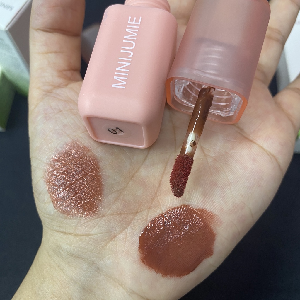 Minijumie® Thỏi Son Môi Lì Lên Màu Đẹp Mềm Mịn Như Nhung 3.5g