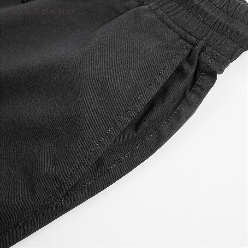 Quần Thể Thao GIORDANO Cotton Lưng Thun Ống Bo Thời Trang Cho Nam 01119066 | BigBuy360 - bigbuy360.vn