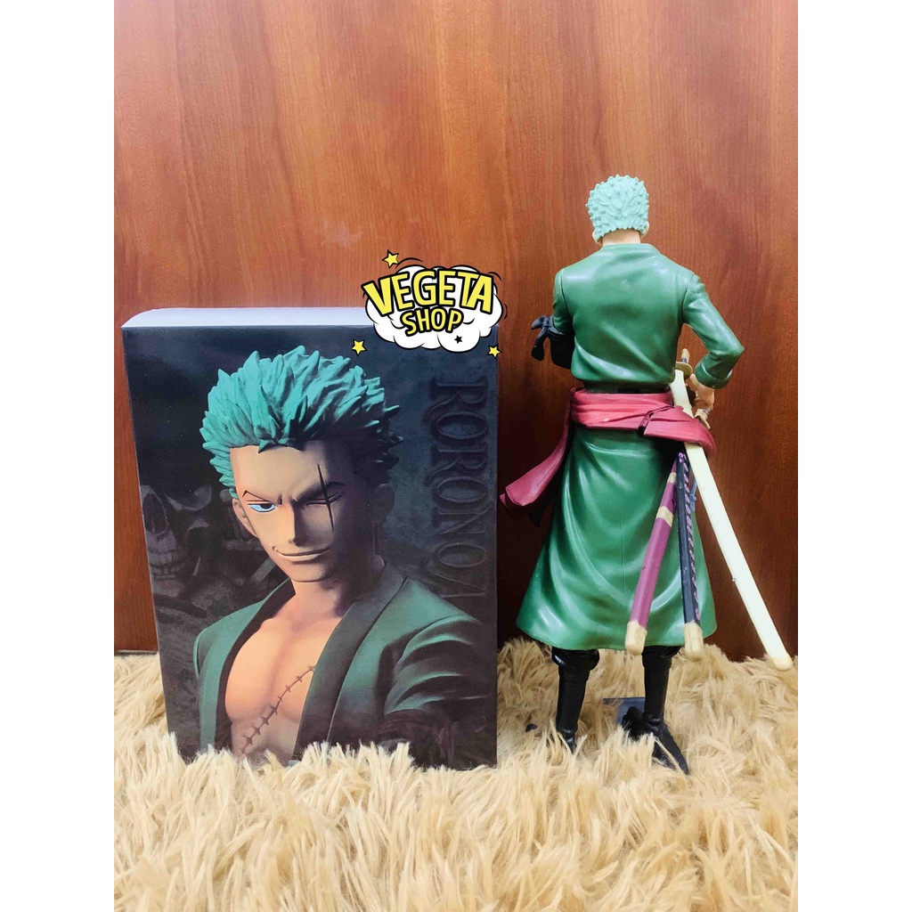 Mô hình One Piece - Mô hình Roronoa Zoro - Zoro - Full box - Cao 28cm