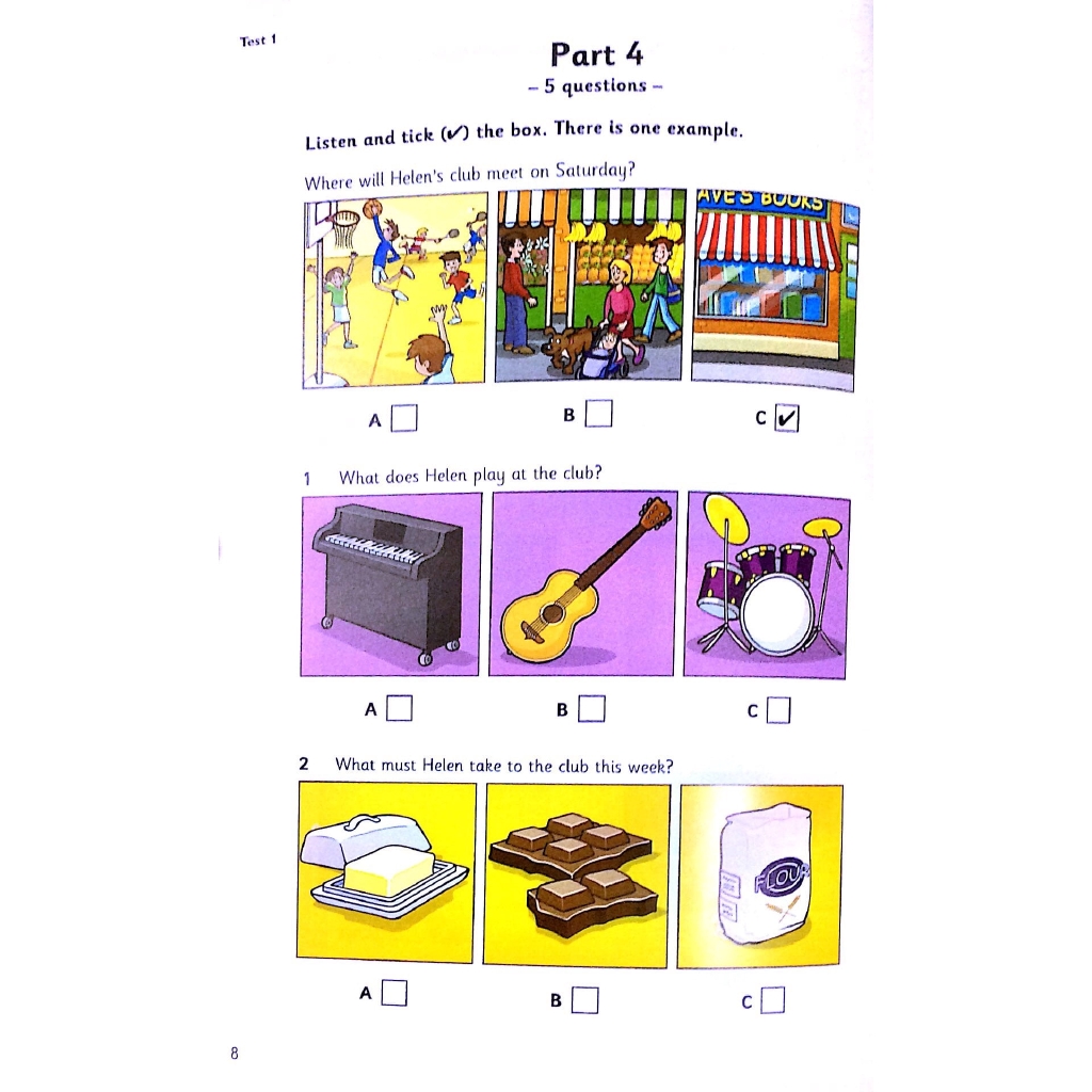 Sách - Cambridge English Flyers 1 for Revised Exam from 2018 Student's Book
