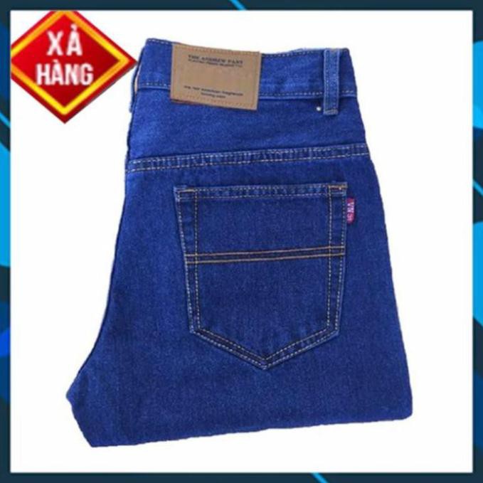 [Free Ship] Quần jean nam ống suông vải dày nhều màu, có size 45-87kg