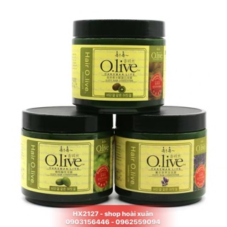 Dầu hấp tóc Olive tinh chất trái kiwi 930ml - kem hấp dầu olive - HX2127