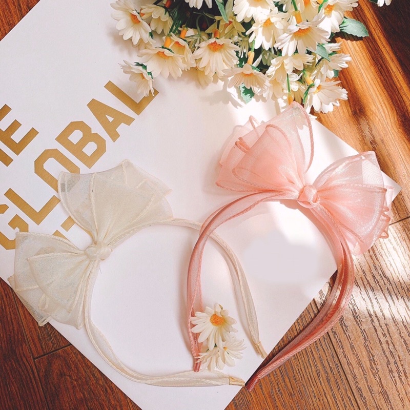 Nơ Băng Đô cài tóc cho bé