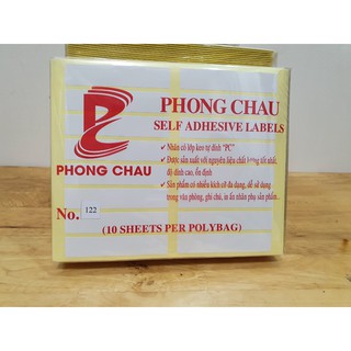 Decal nhãn PC No.122