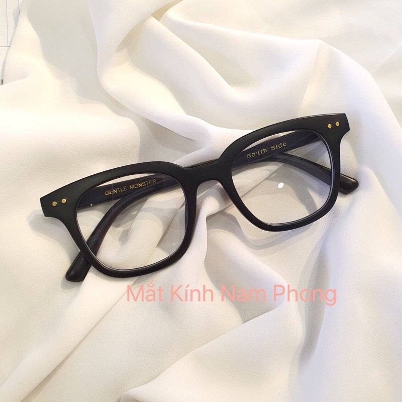 [❌VIDEO + ẢNH Thật ❌]Gọng Kính Gentle Monter South Side Màu Đen Nhám Có Khắc Chữ - Gọng kính mát Gm Hottred 2021