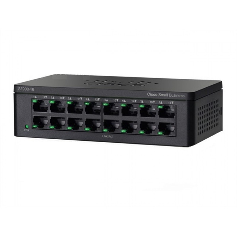 Thiết bị chuyển mạch Cisco SF95D-16 16-Port 10/100 Switch
