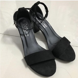 Giày cao gót 5cm 7cm quai ngang bít gót (có ảnh thật)
