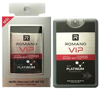 Nước Hoa Bỏ Túi Romano Vip Passion 18ml