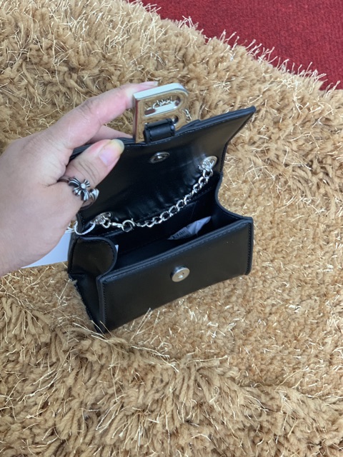 Túi balen mini hothit - Belt bag balen dây xích mini ẢNH THẬT