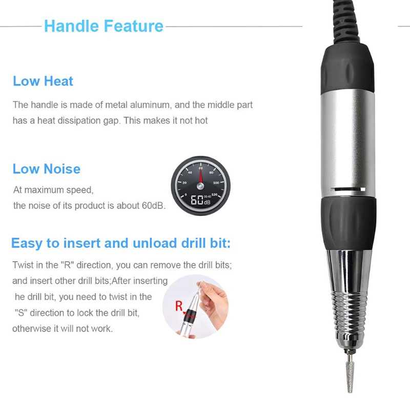 Máy Mài Móng Tay Bằng Điện Chuyên Dụng Cho Salon