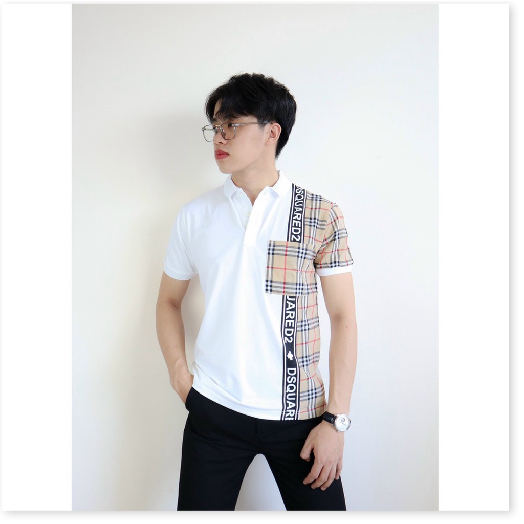 Áo thun cổ trụ ngắn tay cực phong cách KOKO MI FASHION