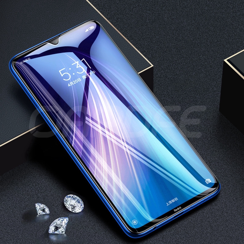 Set 3 Miếng Dán Cường Lực Bảo Vệ Màn Hình Điện Thoại Chống In Dấu Vân Tay Cho Xiaomi Redmi Note 8 Pro/Note 8/note8t
