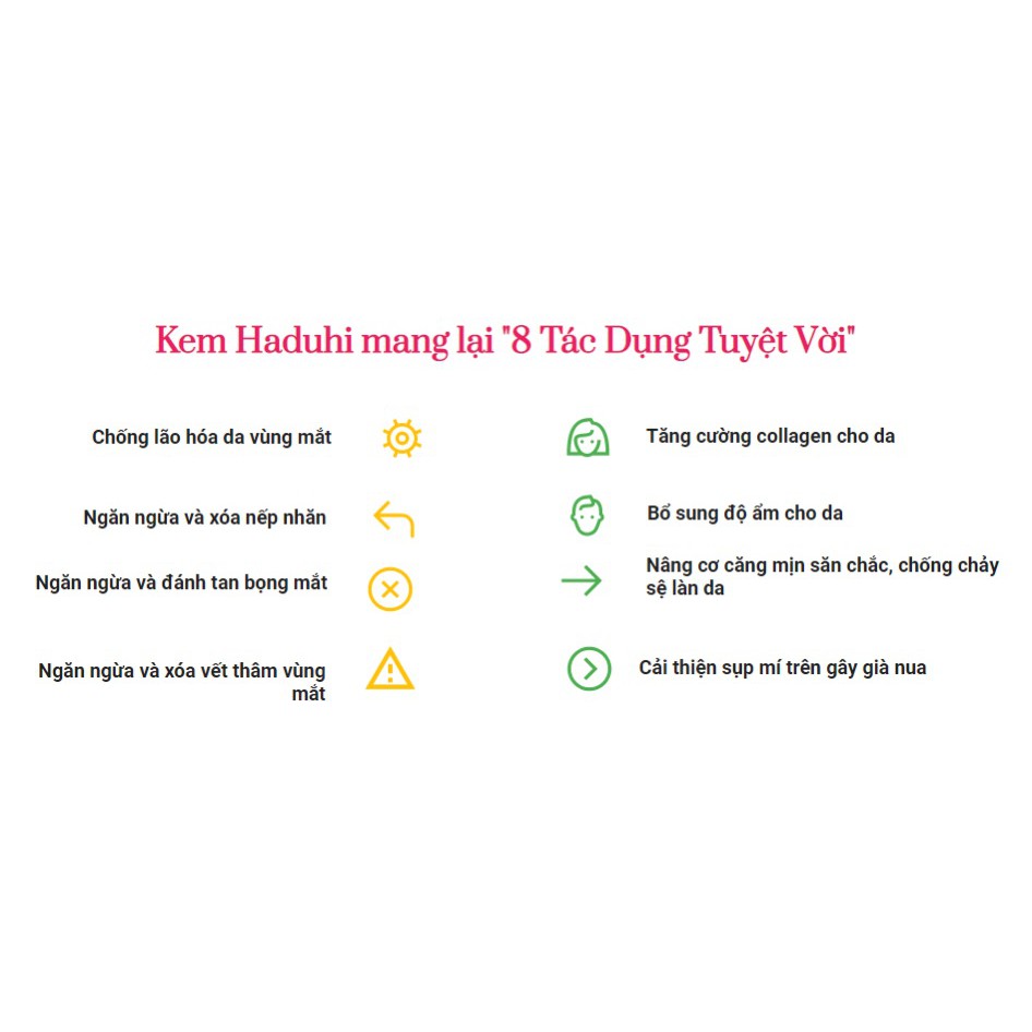 Haduhi Kem Xoá Nhăn Làm Tan Bọng Mắt 15 Gam [ Hàng nhập khẩu Hàn Quốc - Freeship ] | BigBuy360 - bigbuy360.vn